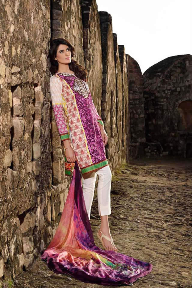 Al-Zohaib Textiles Latest Lawn 2015 Spring Summer Collection