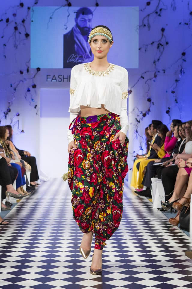 Ali Xeeshan Fashion Parade London Dresses collection 2016 Gallery