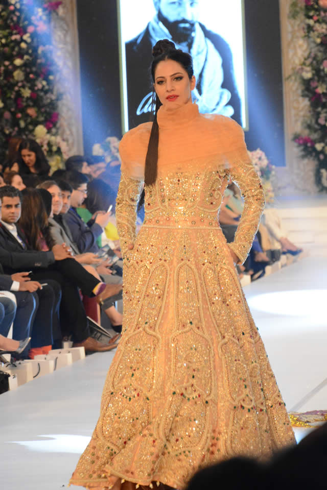 PFDC LOreal Paris Bridal Week 2015 Ali Xeeshan Formal Dresses Pics