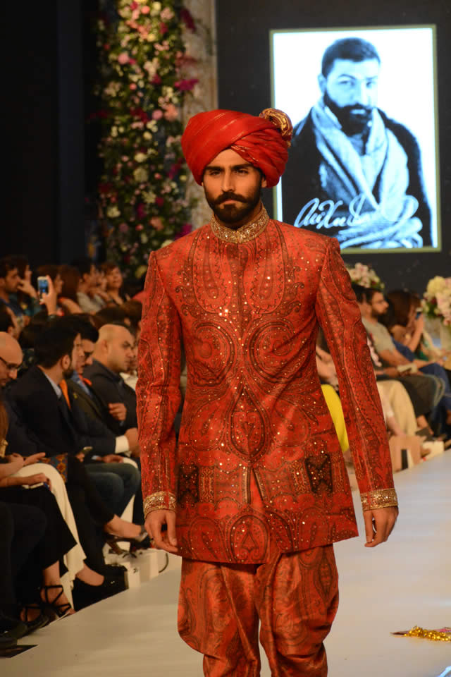 Designer Ali Xeeshan Collection PFDC LOreal Paris Bridal Week 201