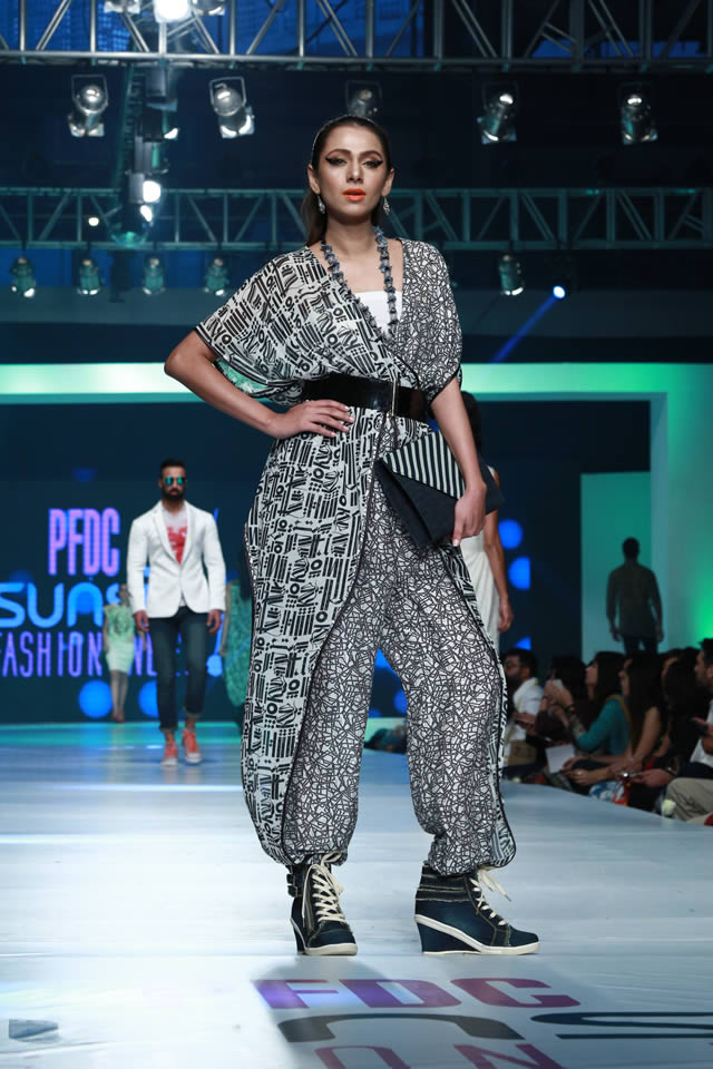 2015 PFDC Sunsilk Fashion Week Arsalan Iqbal Summer Colleciton Images