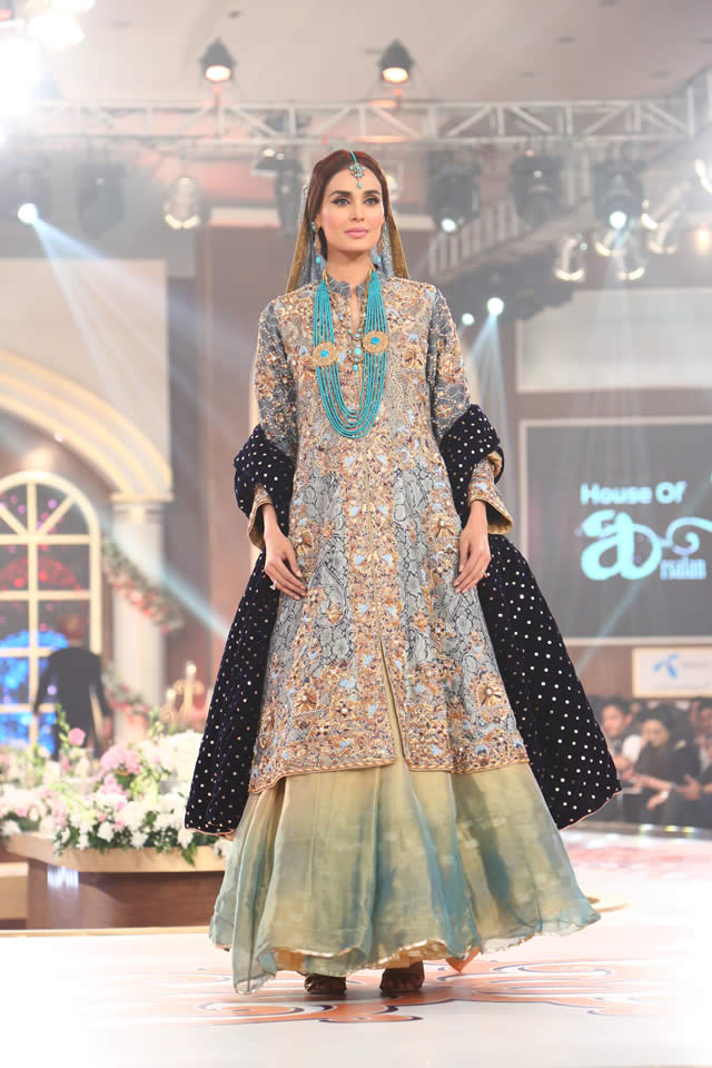 2015 Bridal Couture Week Arsalan Iqbal Dresses Collection Photos