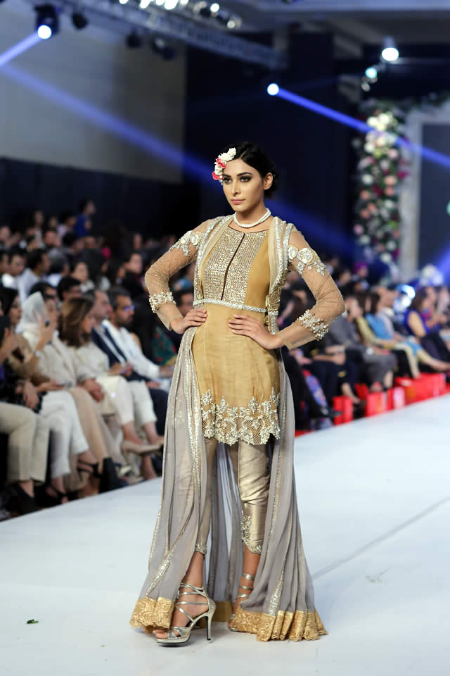 PFDC Loreal Paris Bridal Week 2015 Asifa Nabeel Dresses Collection Photo Gallery