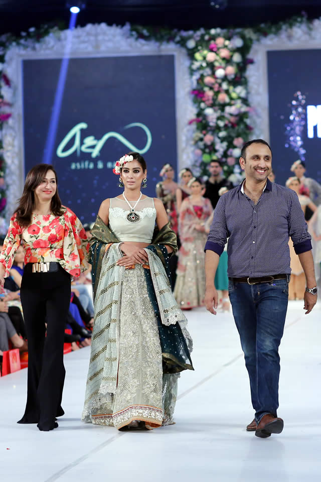 PFDC Loreal Paris Bridal Week 2015 Asifa Nabeel Formal Dresses Pics