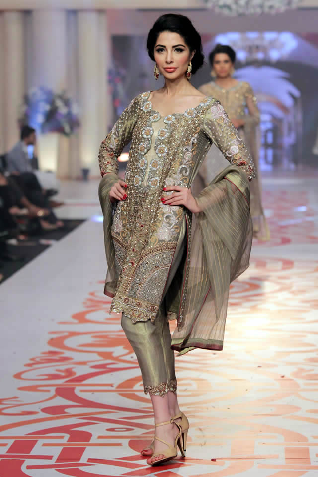 2015 Telenor Bridal Couture Week Asifa & Nabeel Dresses Collection Photos