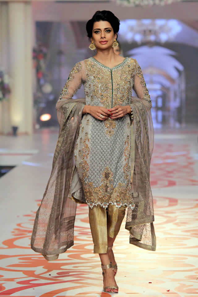 Fashion Designer Asifa & Nabeel Dresses Telenor Bridal Couture Week 2015