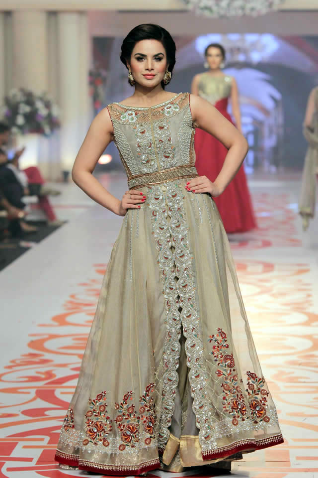 2015 Telenor Bridal Couture Week Asifa & Nabeel Formal Dresses Pics