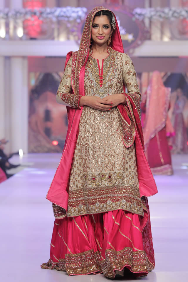 Telenor Bridal Couture Week 2015 Ayesha Ibrahim Bridal Dresses