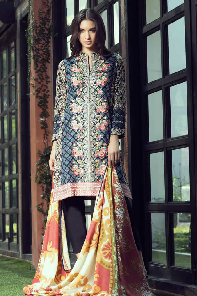 Bonanza Winter Dresses Collection 2015-16