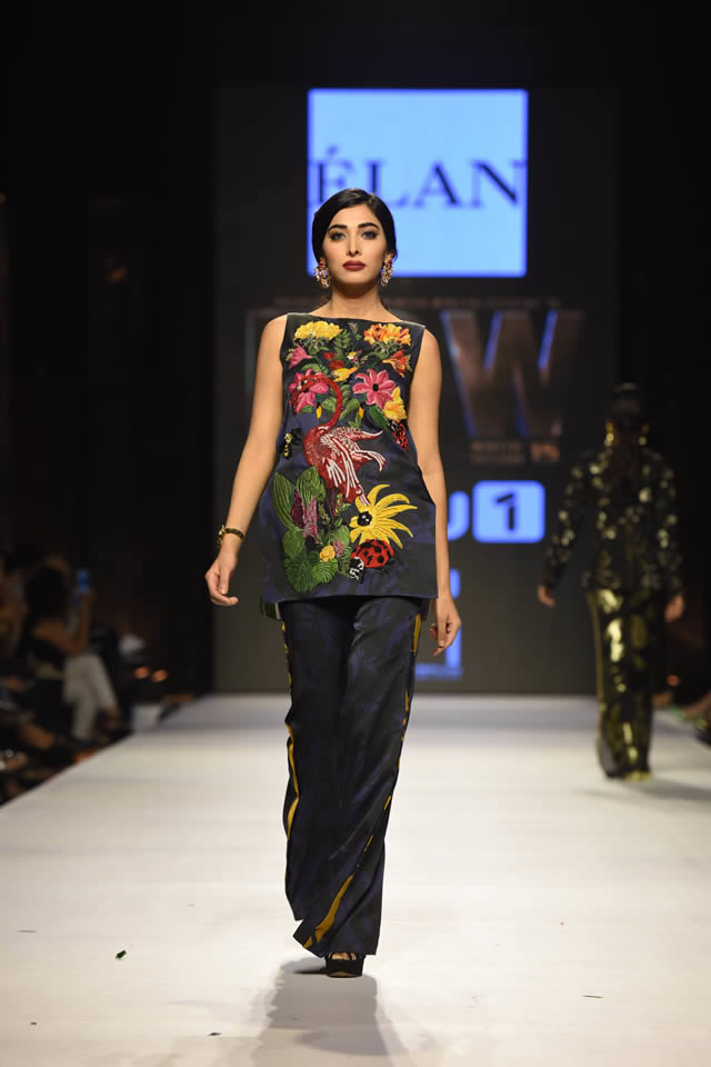 Elan Collection at Fashion Pakistan Week Winter Festive 2015