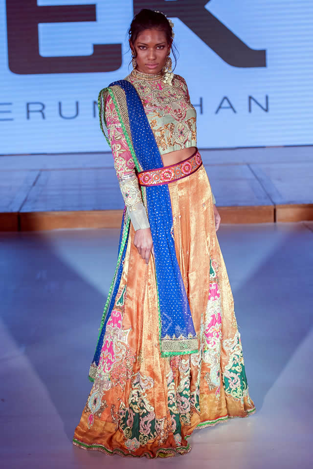 Fashion Designer Erum Khan Dresses Pakistan Fashion Week 8 London 2015