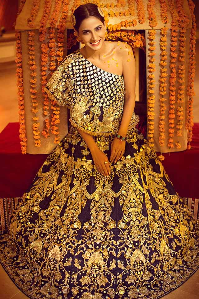 Erum Khan Nawabzadi Bridal Couture Featuring Saba Qamar