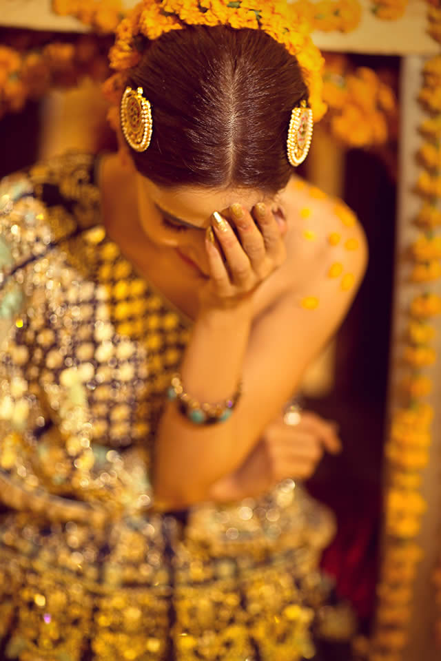 Erum Khan Nawabzadi Bridal Couture Featuring Saba Qamar