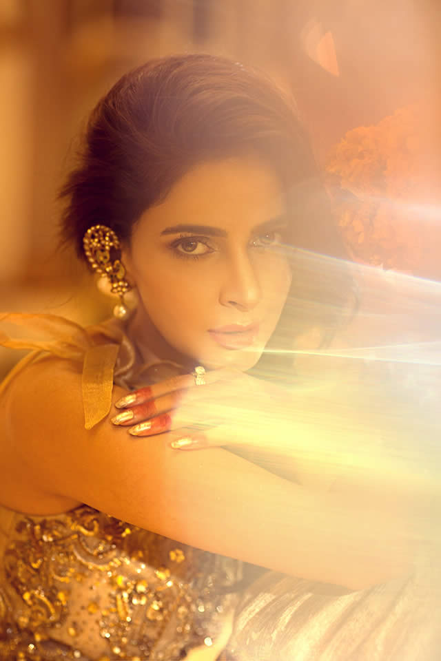 Erum Khan Nawabzadi Bridal Couture Featuring Saba Qamar