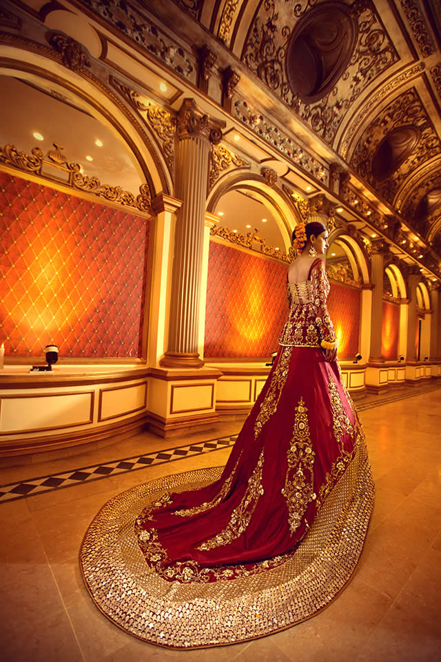 Erum Khan Nawabzadi Bridal Couture Featuring Saba Qamar