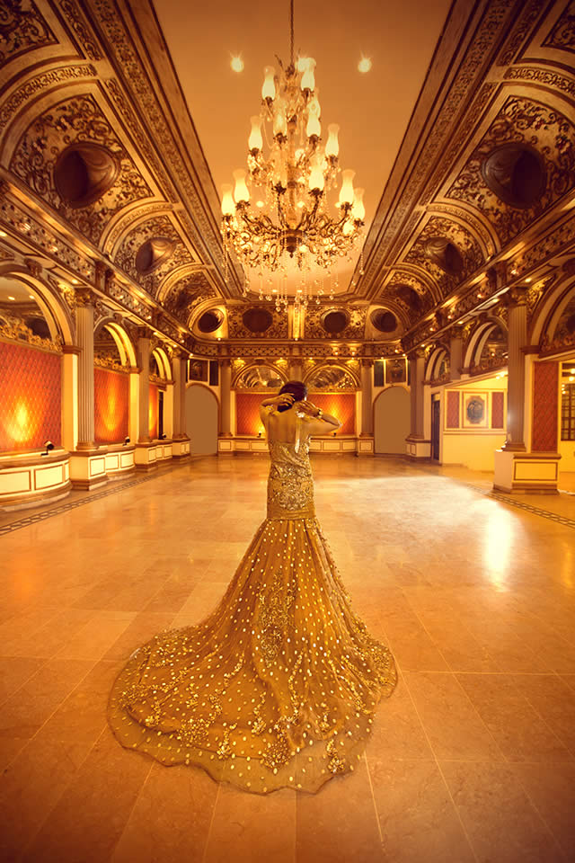 Erum Khan Nawabzadi Bridal Couture Featuring Saba Qamar