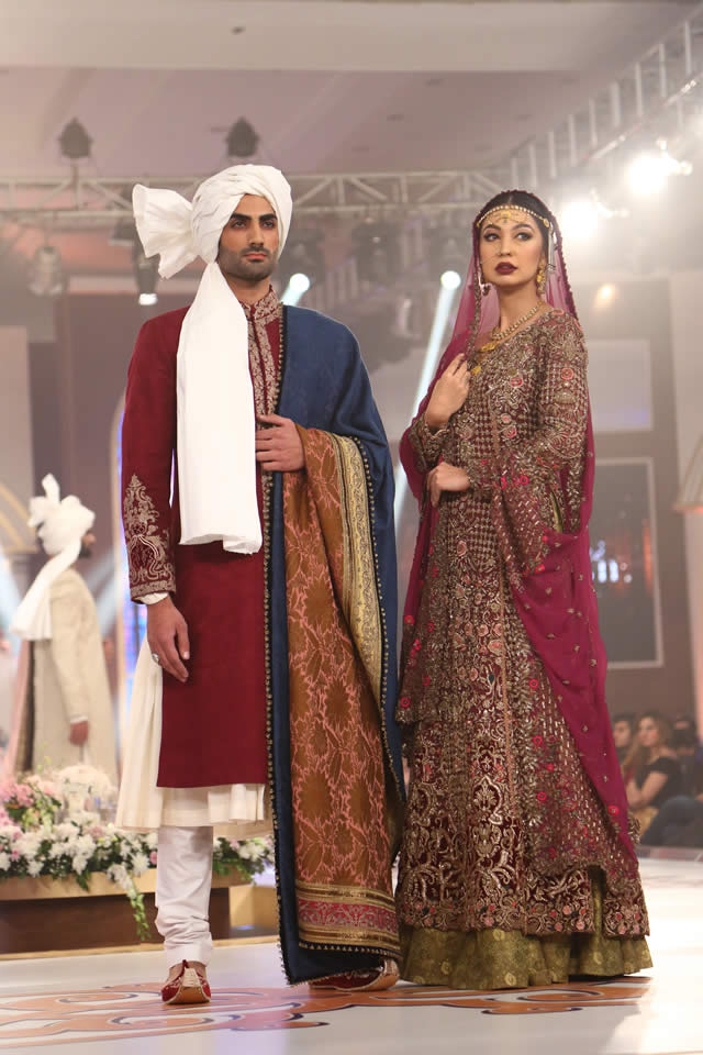 Fahad Hussayn Couture Collection at TBCW 2015