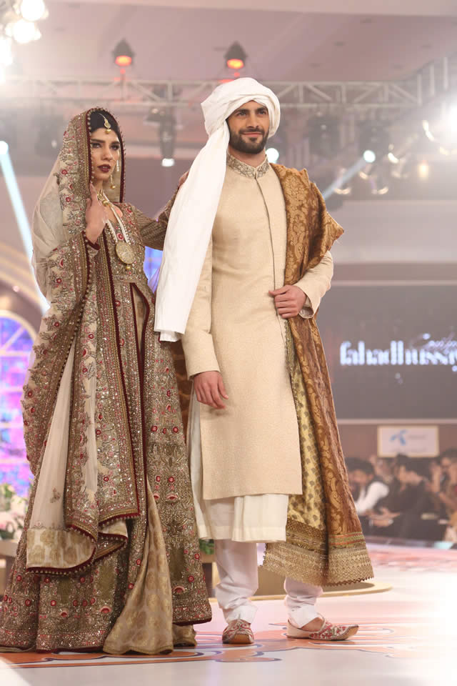 2015 Fahad Hussayn Dresses Pics