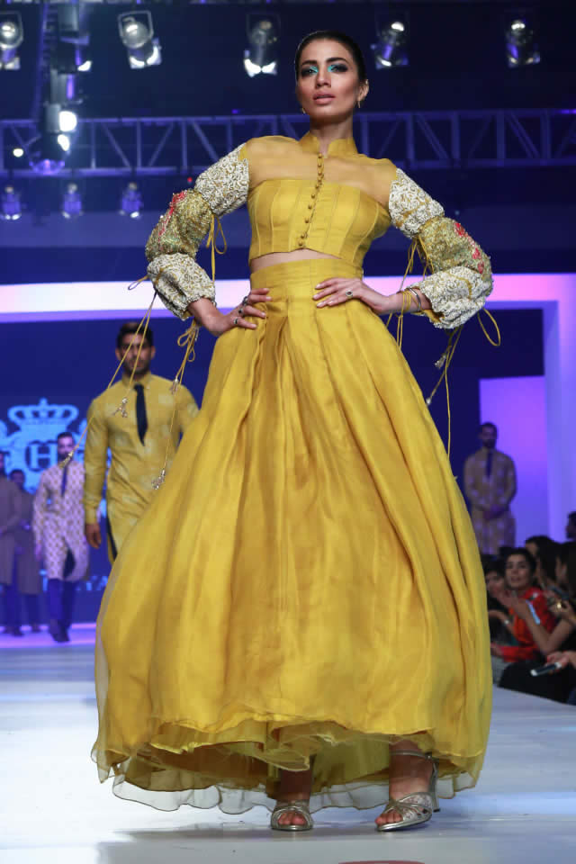 HSY PFDC Sunsilk Fashion Week 2015 INK Collection