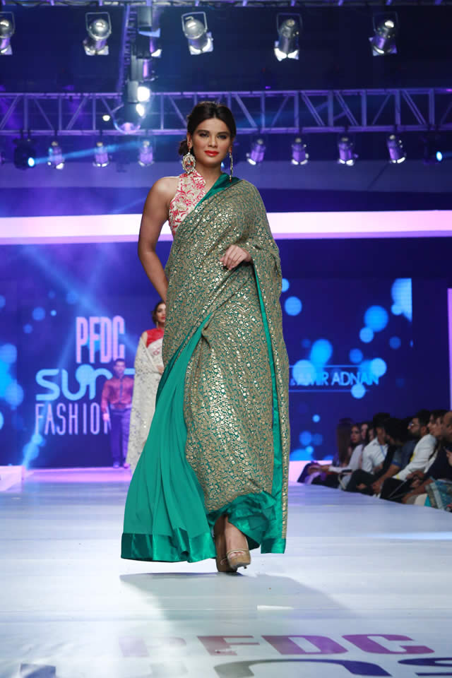 2015 PFDC Sunsilk Fashion Week Huma and Amir Adnan Collection