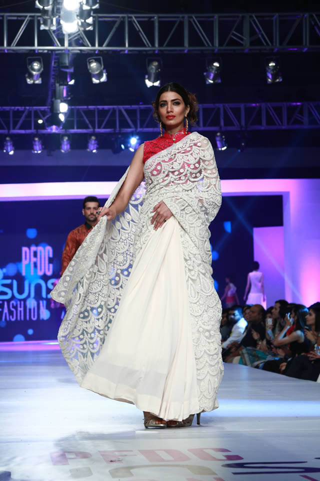 2015 PFDC Sunsilk Fashion Week Huma and Amir Adnan Collection