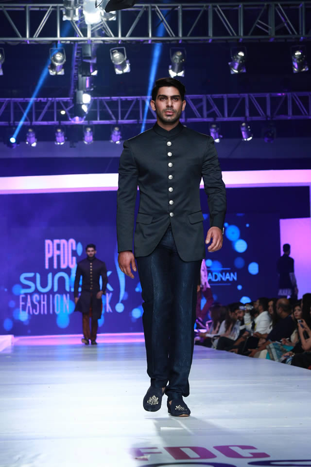 Huma and Amir Adnan PFDC Sunsilk Fashion Week collection 2015