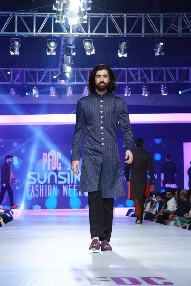 Huma and Amir Adnan PFDC Sunsilk Fashion Week collection 2015