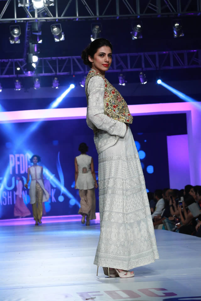 Huma and Amir Adnan PFDC Sunsilk Fashion Week 2015