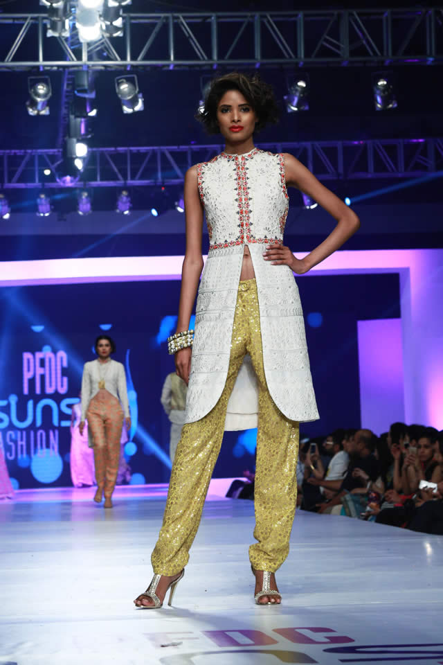 Fashion Designer Huma and Amir Adnan PFDC Sunsilk Fashion Week Collection 2015