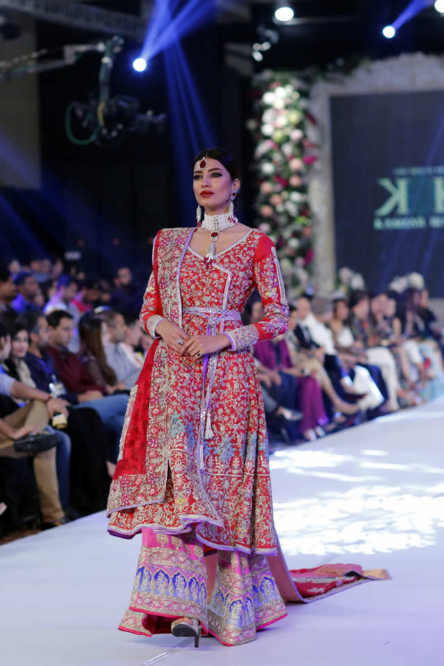 PFDC Loreal Paris Bridal Week 2015 Kamiar Rokni Dresses Collection Photo Gallery