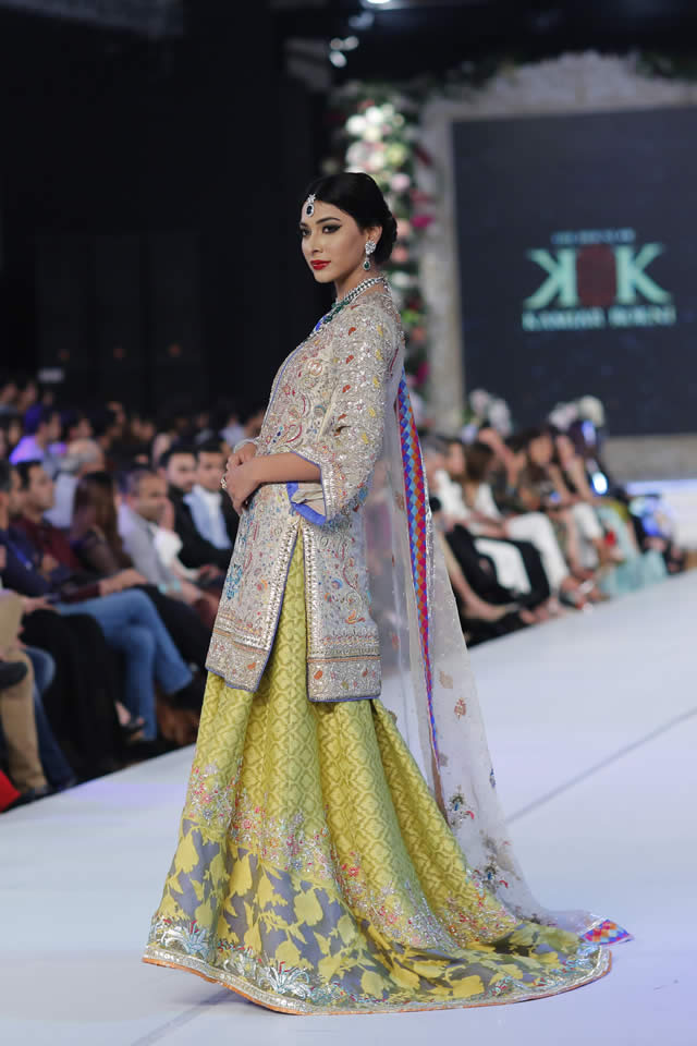 2015 PFDC Loreal Paris Bridal Week Kamiar Rokni Dresses Collection Photos