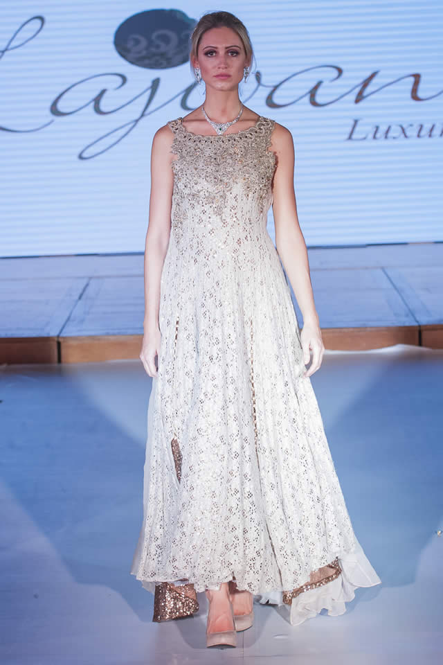 Lajwanti Dresses Pakistan Fashion Week 8 London 2015 Images
