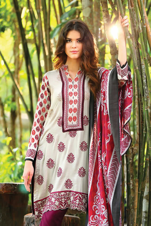 Lakhany Silk Mills Winter Shawl Collection 2015 Gallery