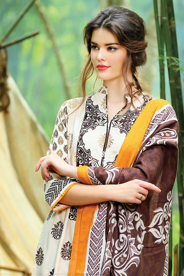 2015 Lakhany Silk Mills Winter Shawl Collection