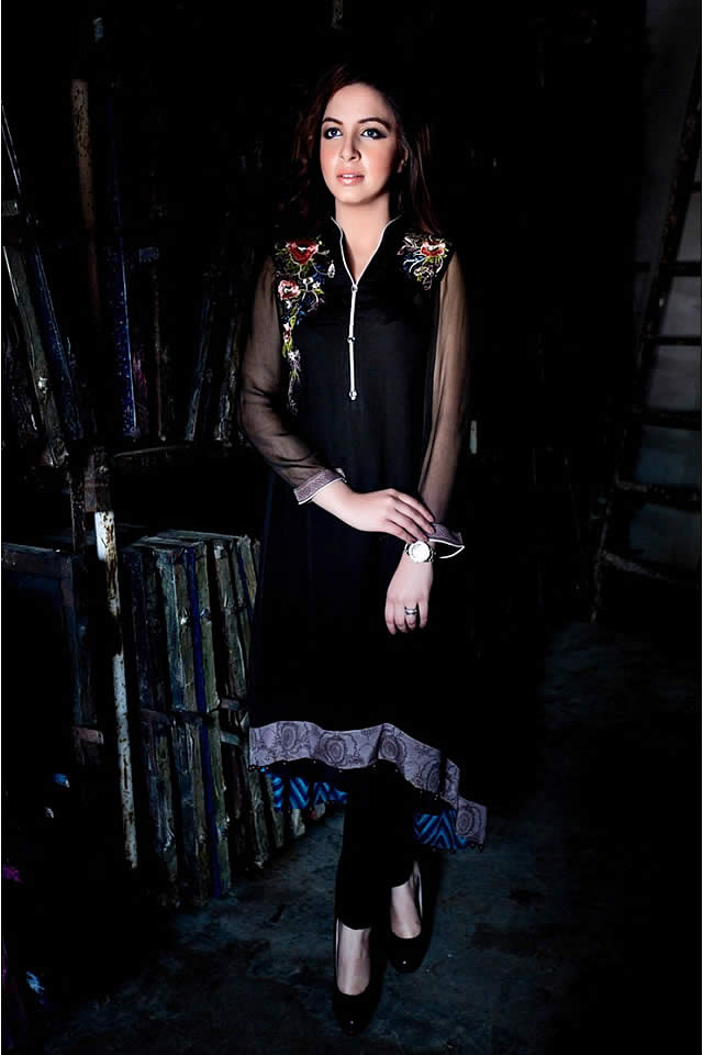Embroidered Winter Collection 2015 by Maria B