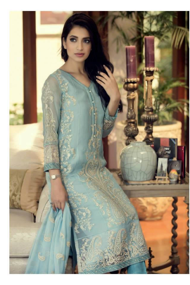 2015 Mbroidered Eid Maria B Summer Collection Images