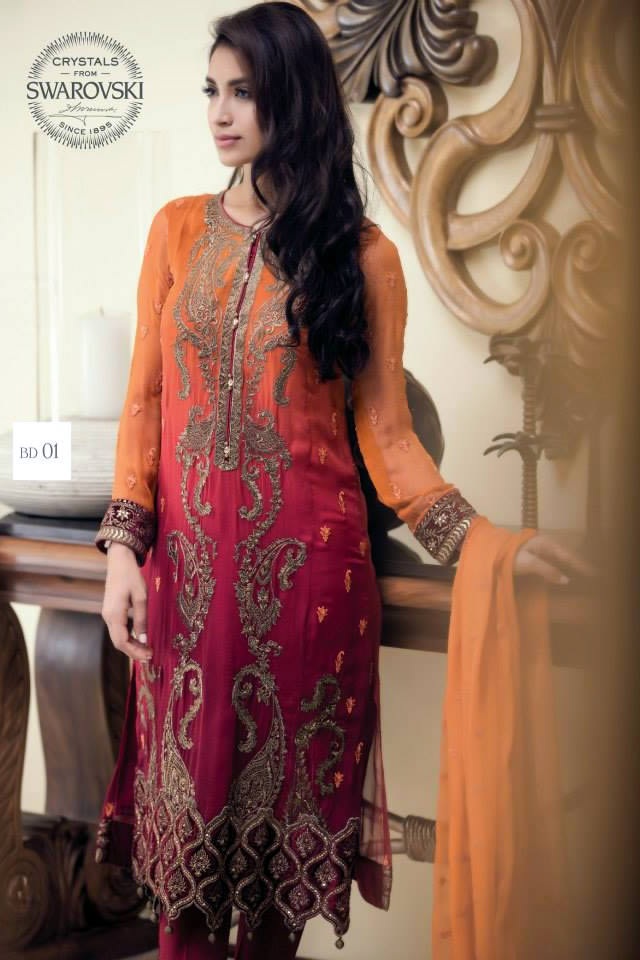 Mbroidered Eid 2015 Maria B Dresses Gallery