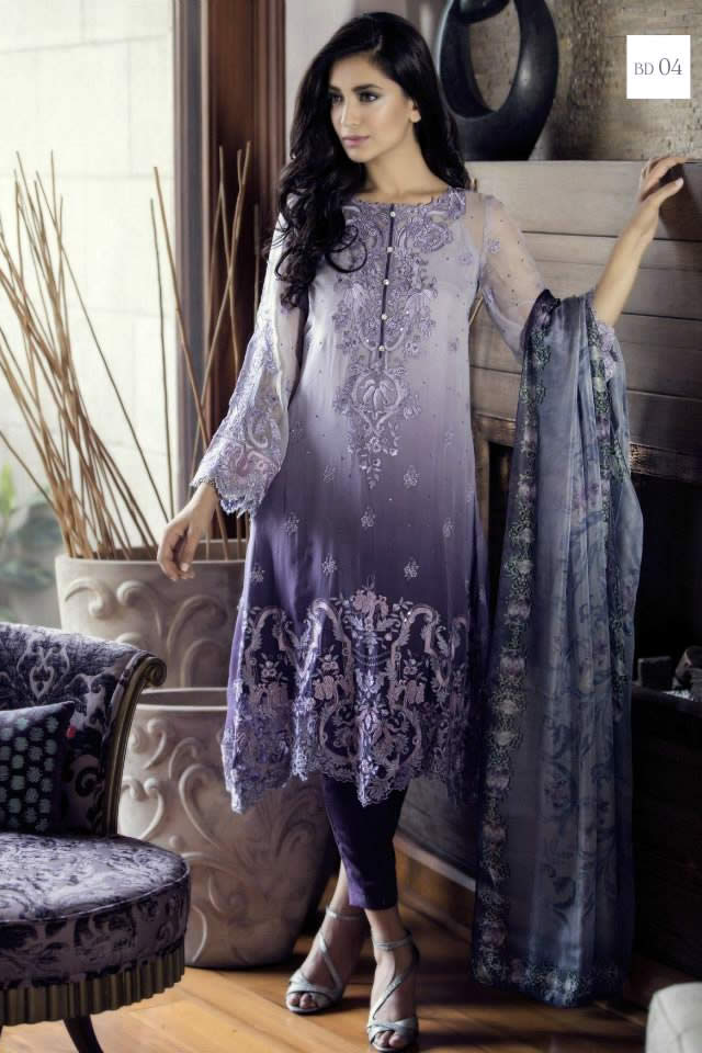 Maria B Summer Mbroidered Eid Collection 2015