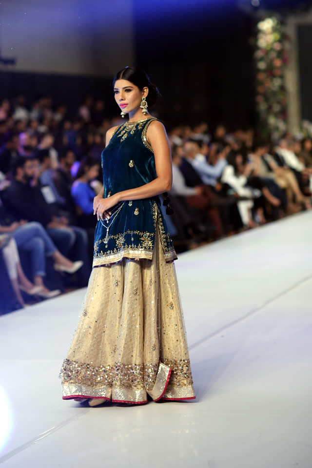 2015 PFDC Loreal Paris Bridal Week Misha Lakhani Dresses Collection Photos