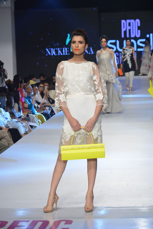 Nickie Nina PFDC Sunsilk Fashion Week collection 2015 Pictures