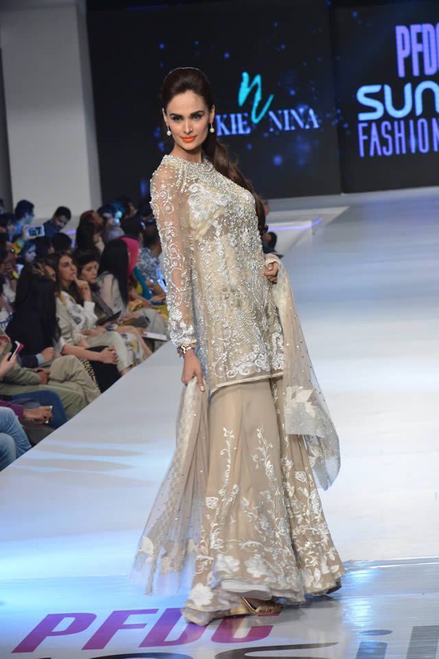 2015 PFDC Sunsilk Fashion Week Nickie Nina Dresses Photos