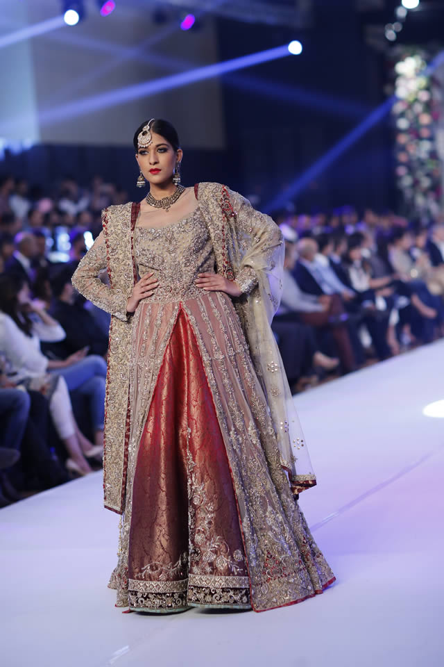 PFDC Loreal Paris Bridal Week 2015 Nickie Nina Formal Dresses Pics