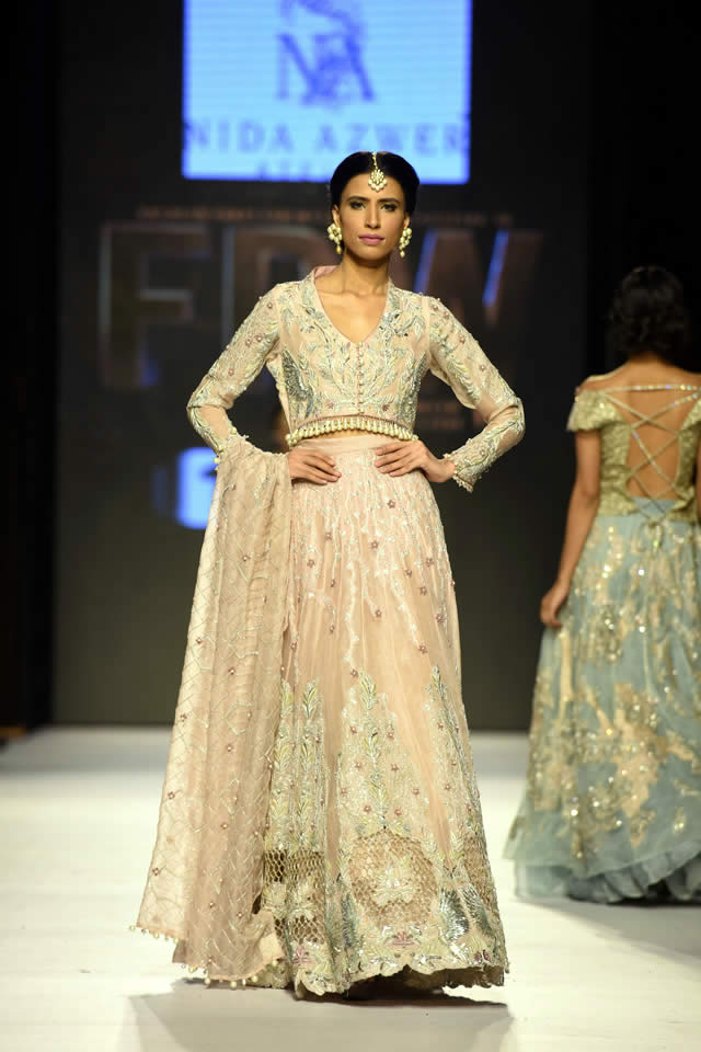 Nida Azwer Bridal Dresses at Fashion Pakistan Week W/F 2015