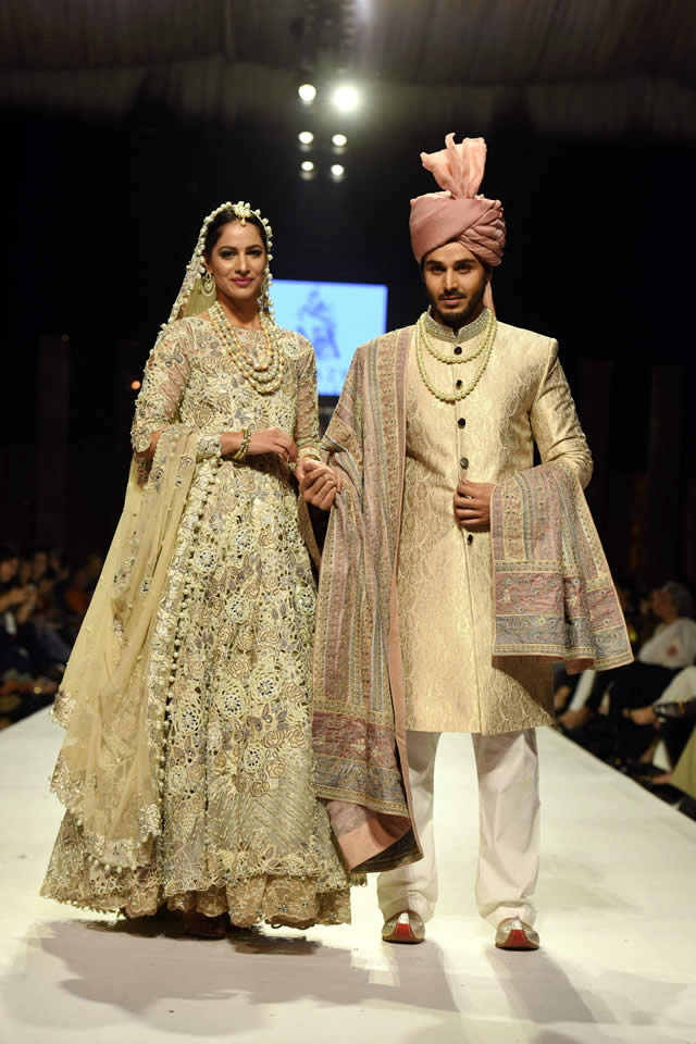 Nida Azwer Bridal Dresses at Fashion Pakistan Week W/F 2015