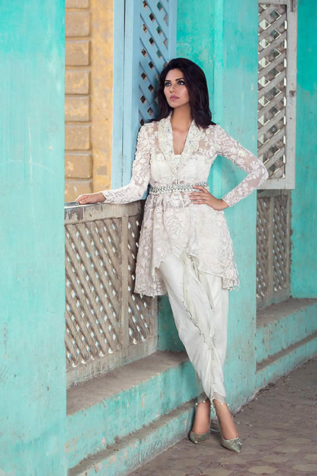 Nida Azwer Luxury Pret Dresses collection 2016 Pictures