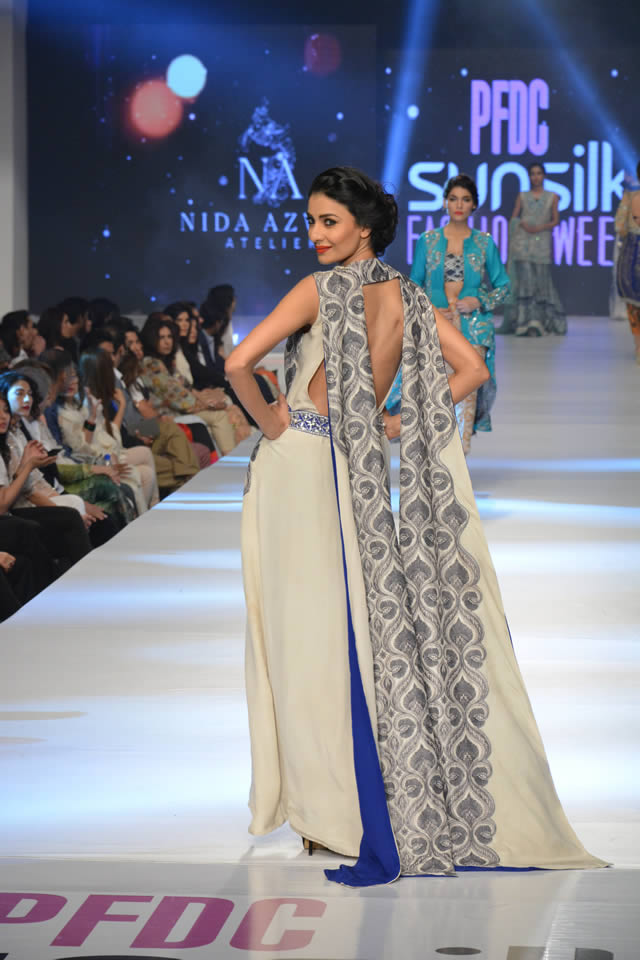 Nida Azwer PFDC Sunsilk Fashion Week collection 2015 Outfits