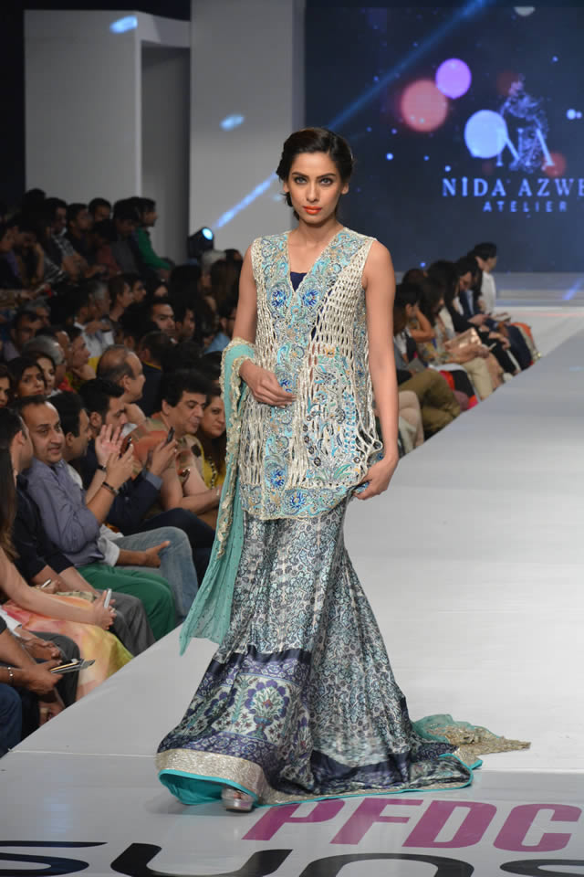 Nida Azwer PFDC Sunsilk Fashion Week collection 2015 Images