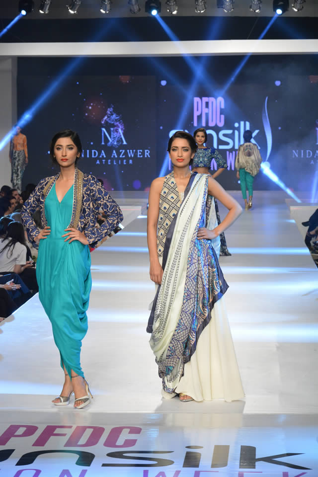 Nida Azwer PFDC Sunsilk Fashion Week collection 2015 Pictures