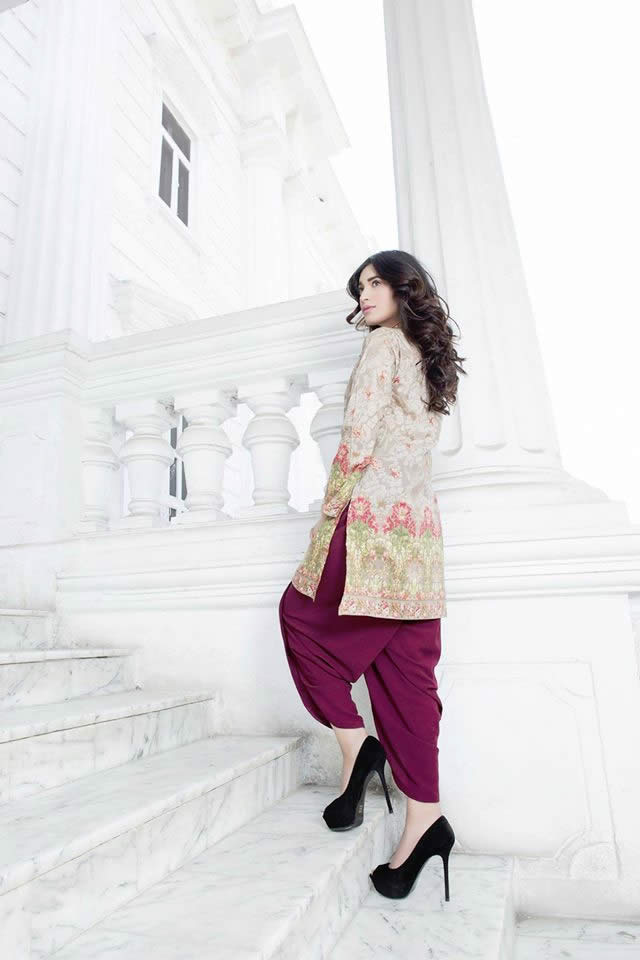 Nida Azwer Eid collection 2016 Pictures