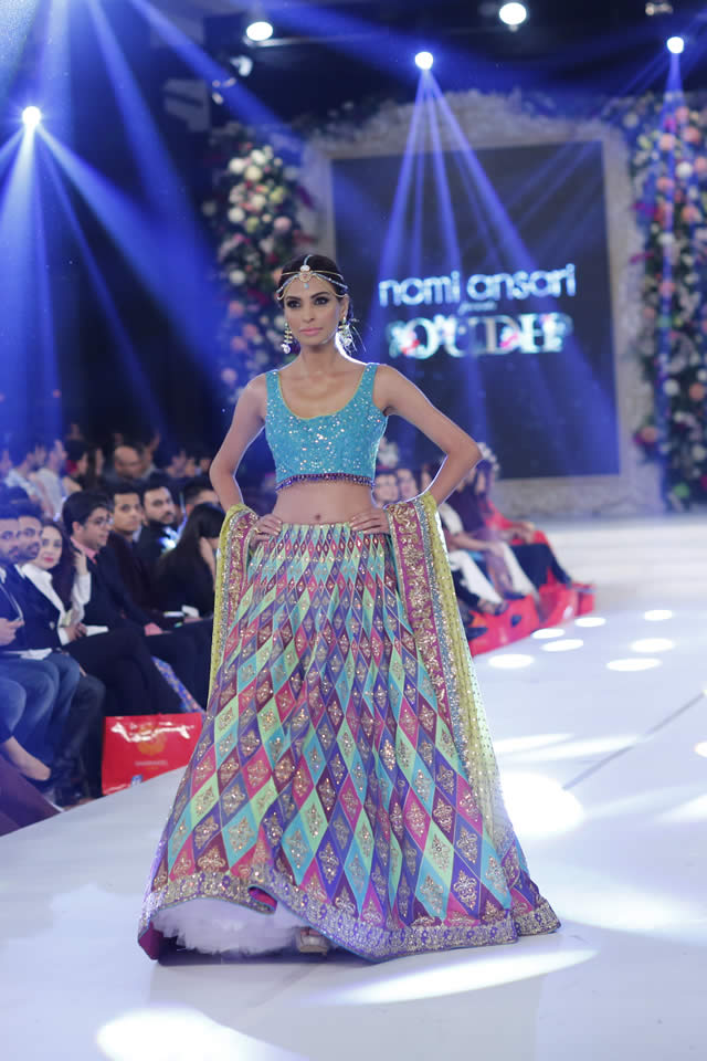 Nomi Ansari Collection PFDC Loreal Paris Bridal Week 2015 Pics